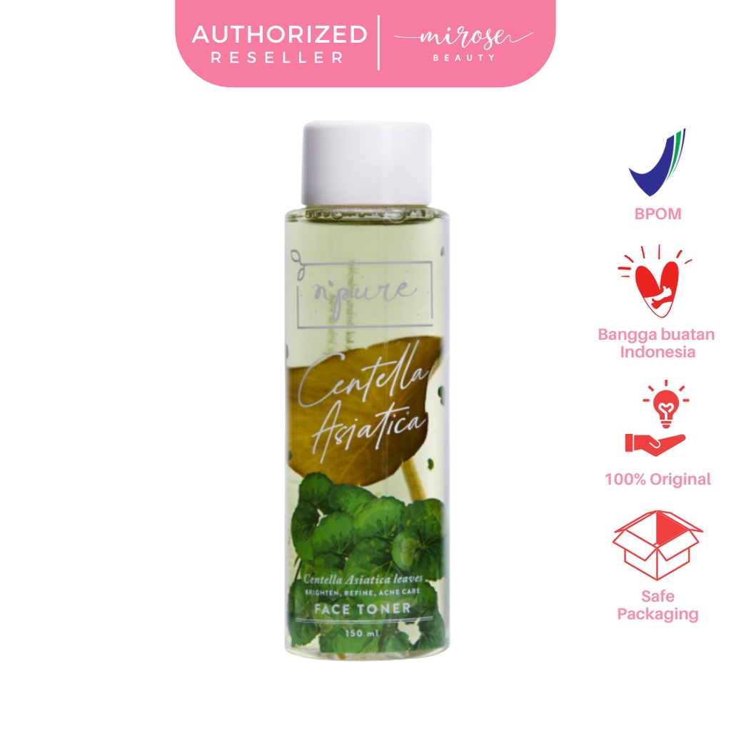 NPURE FACE TONER Centella Asiatica (Cica Series) 30ml / 150ml