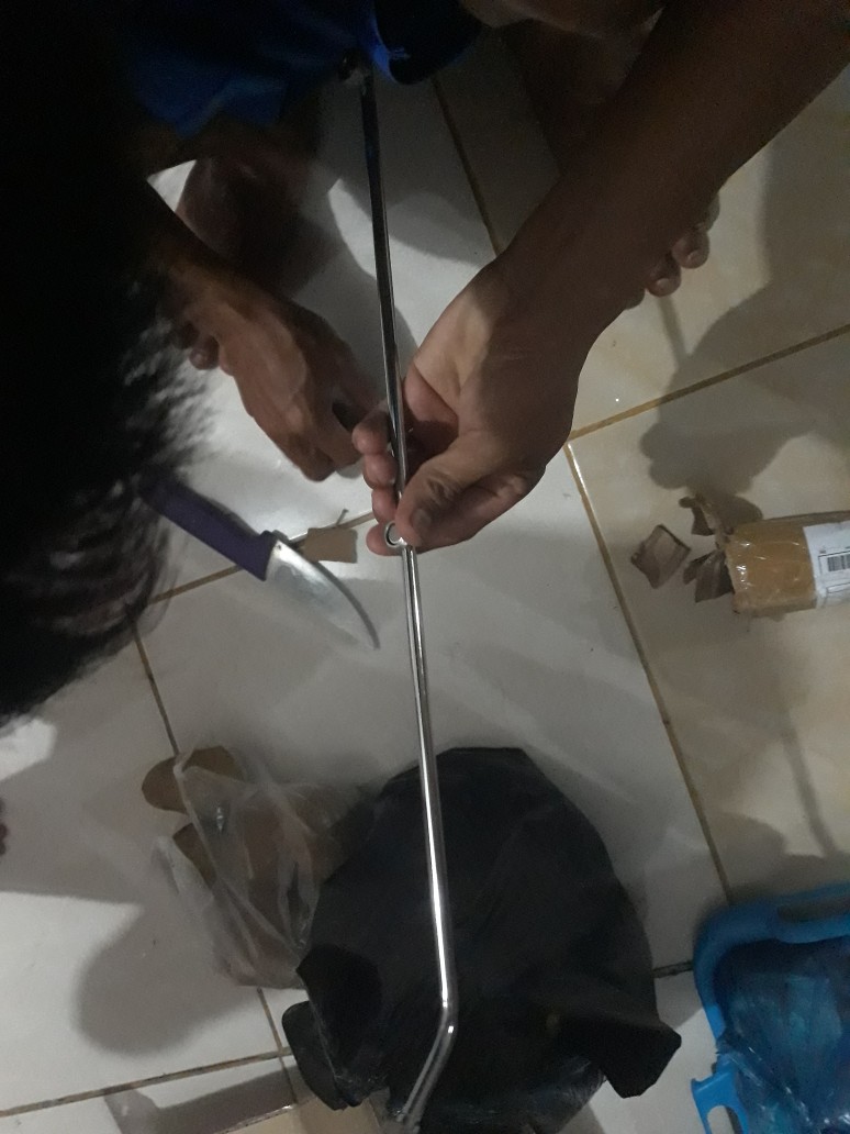 Stik Pipa Bengkok 3 Cabang Nozzle Untuk Sprayer Tangki Mesin Dan Elektrik