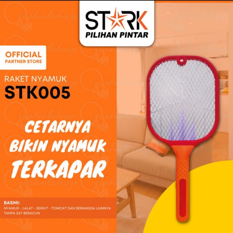 Raket Nyamuk STARK STK 005 Hammer Dual Function