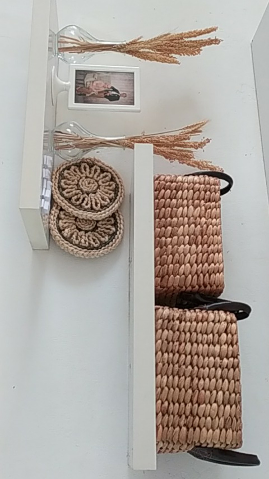 Sise S Keranjang Enceng Kotak Vinil/keranjang Piknik/keranjang Anyam