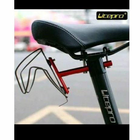 bottle cage holder bracket seatpost adaptor tempat botol LITEPRO ORIGINAL