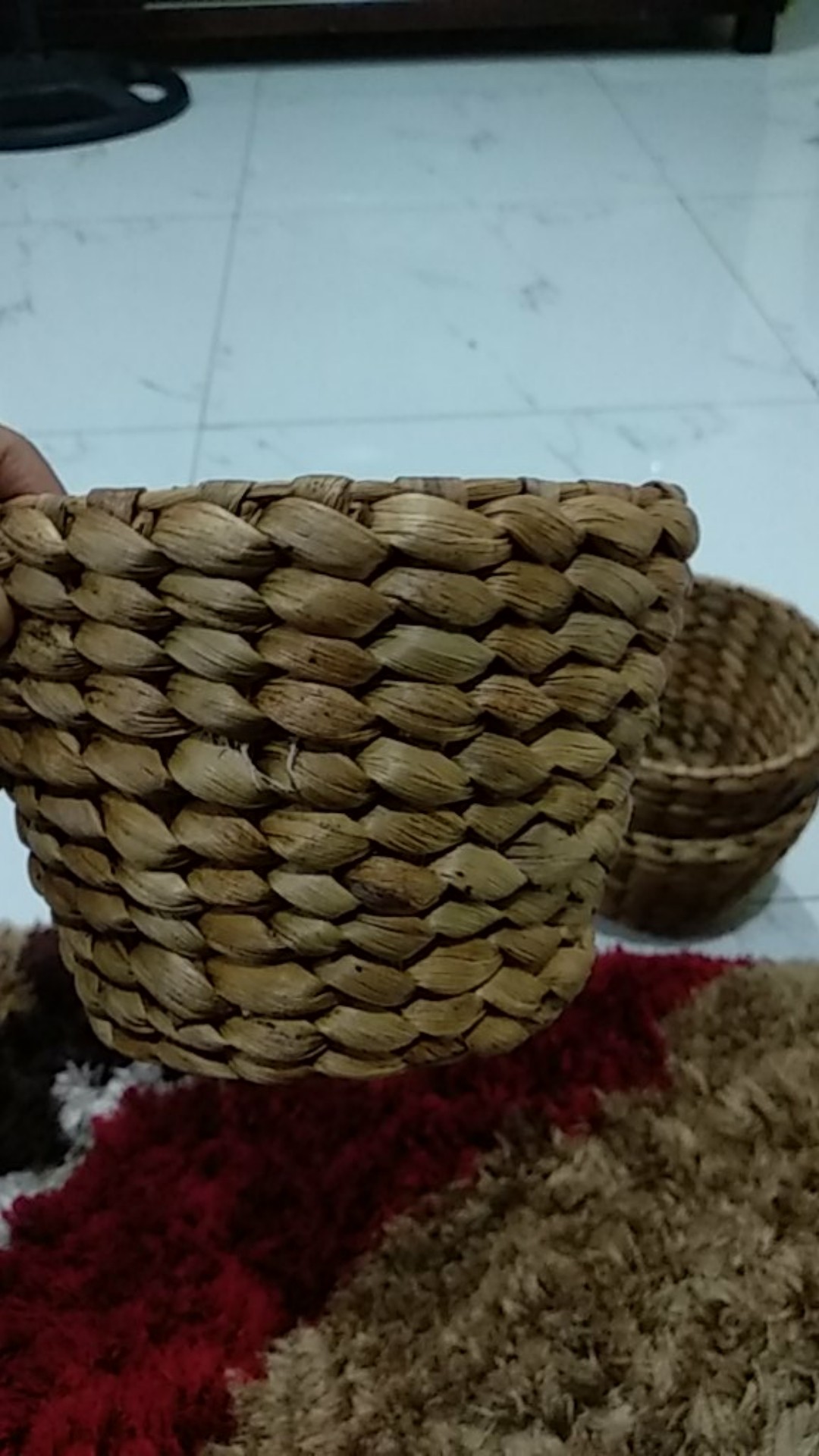 Keranjang Enceng Mini Kode Ked 02