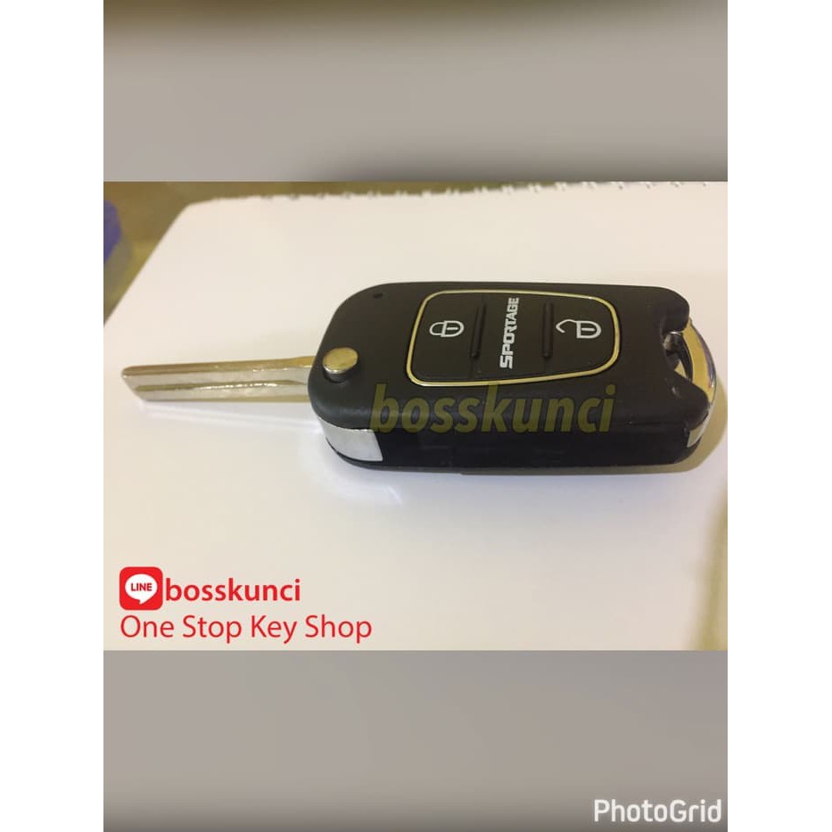 Casing Kunci Lipat Duplikat Flip Key Hyundai I20 SPAREPART MOBIL