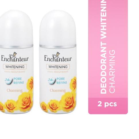◘ Enchanteur Charming Roll On Deodorant Whitening 40 ml - Twinpack ۩