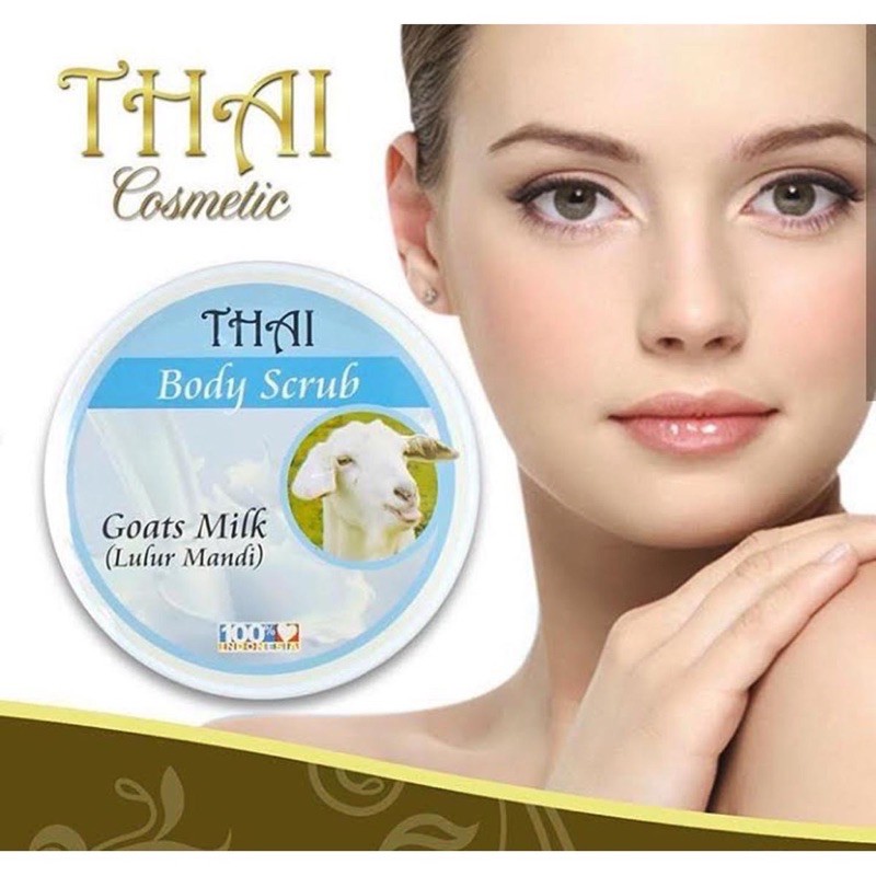 Thai Body Scrub Goat Milk 200gr