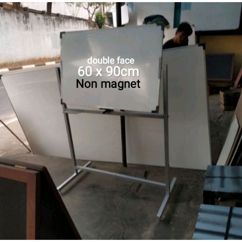 

whiteboard standing double face 60 x 90 cm