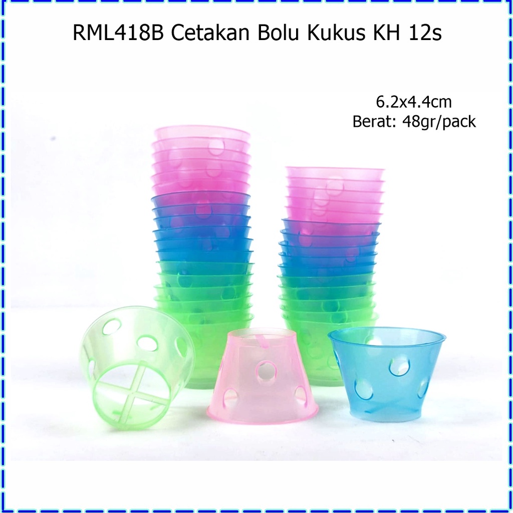 RML418B Cetakan Bolu Kukus KH 12s