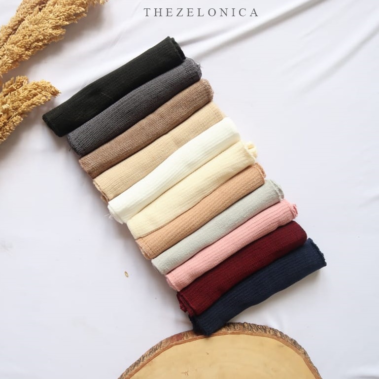 Zeloica 3 Pcs Ciput Inner Rajut Ekonomis Bahan Premium