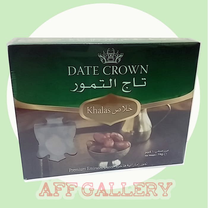 

Promo Terbaru! Kurma Dates Crown Premium Khalas 1kg Price!