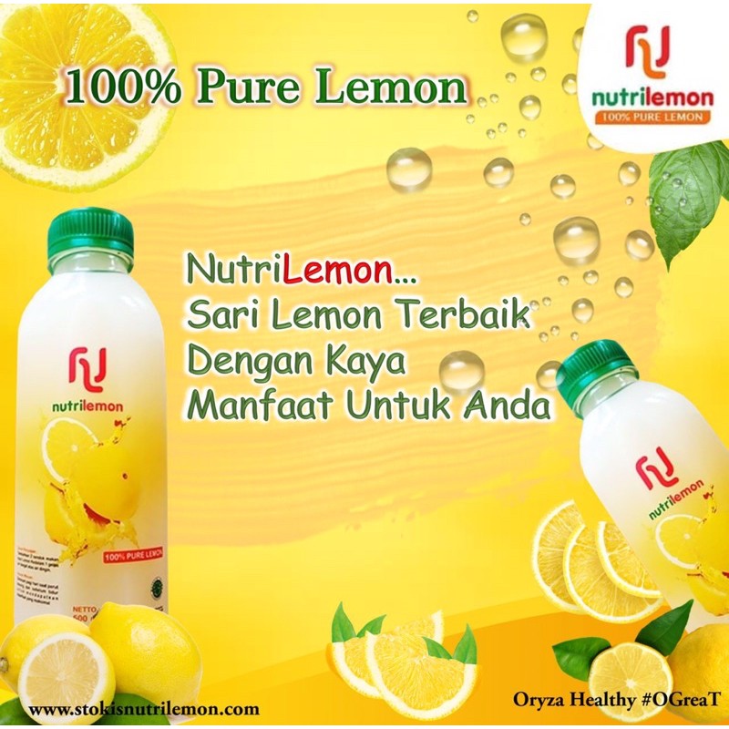 

Nutrilemon 100% Pure Lemon 500ml