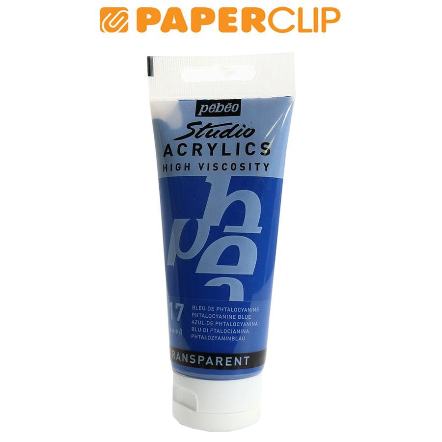

CAT PEBEO ACRYLIC 100ML PHATALOCYANINE BLUE 831-017