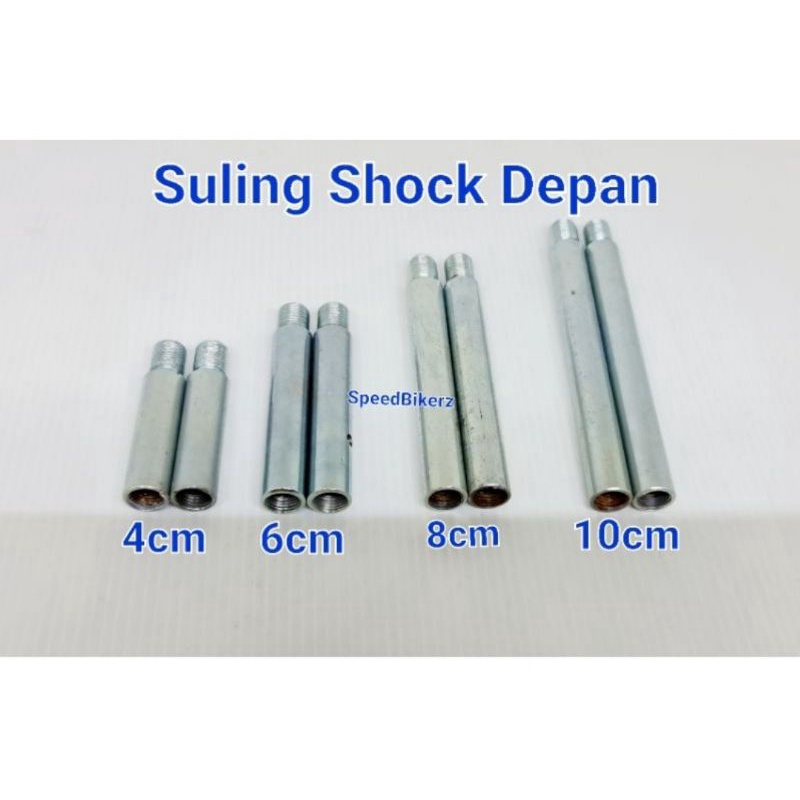 Suling Shock Depan Universal Peninggi Shock Depan Motor Bebek Matic beat mio vario nmax pcx revo supra blade f1ze jupiter mx Suling Sock motor