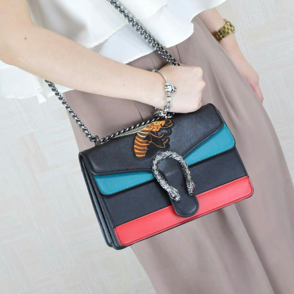 BESTSELLER GUCCI DIONYSUS - BEE 1304 TAS SELEMPANG WANITA MURAH TAS IMPORT MURAH TAS BATAM MURAH