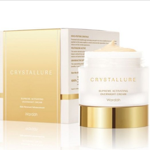 WARDAH CRYSTALLURE Supreme Activating Overnight Cream 50 gr