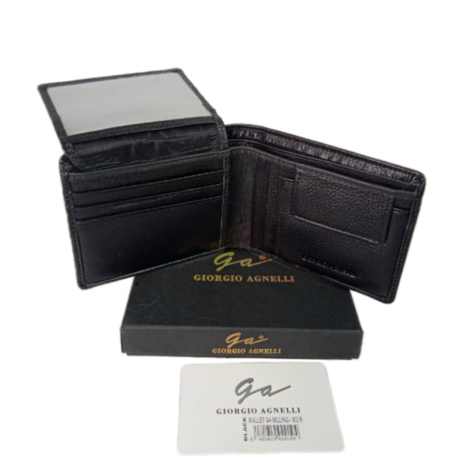 Dompet Giorgio Agnelli R / DompetKulit Pria Asli / Dompet Lipat Tidur Murah