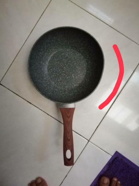 Fp-0641 Cypruz Fry Wok 3mm Induksi Marble Granit 24cm Original Belgium