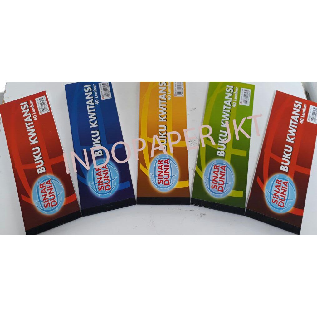 

BUKU KWITANSI BERBAGAI UKURAN