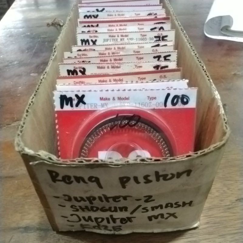 reng piston jupiter mx 00 0.25 0.50 0.75 0.100