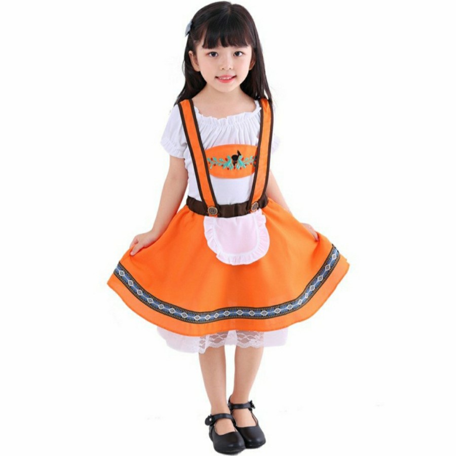 Hansel Gretel Kid Costume Germany Traditional Clothes Baju Jerman anak