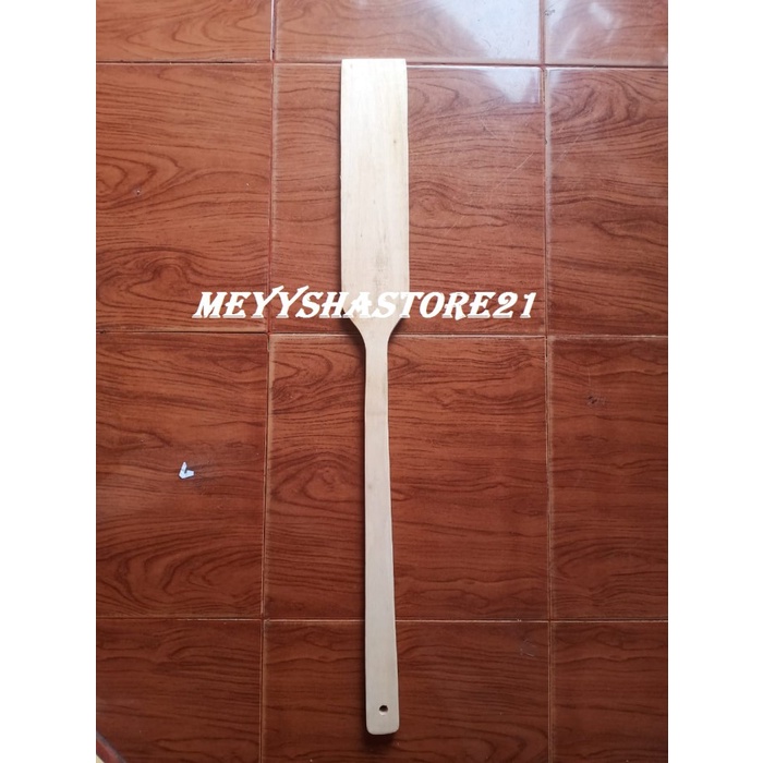 sodet kayu jumbo /dayung kayu jumbo /panjang 69 cm