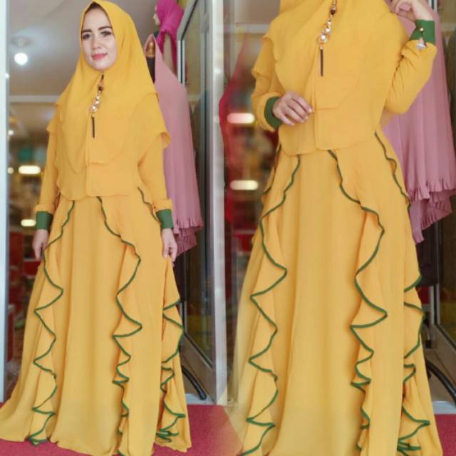 --- H A B I S --- Gamis Set Khimar by D'four