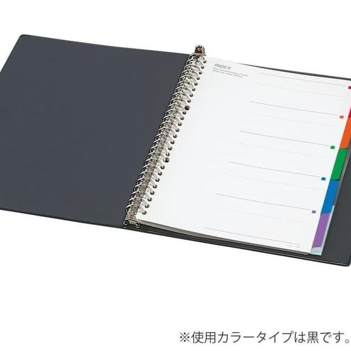 

BISA COD BINDER NOTE B5 Kokuyo 26ring besi (include pembatas+kertas20lbr) caleb PROMOKode 3822