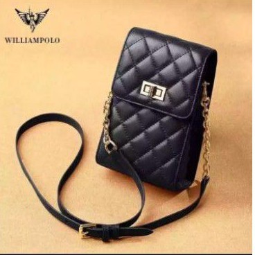 TAS HP SELEMPANG WANITA WARNA HITAM