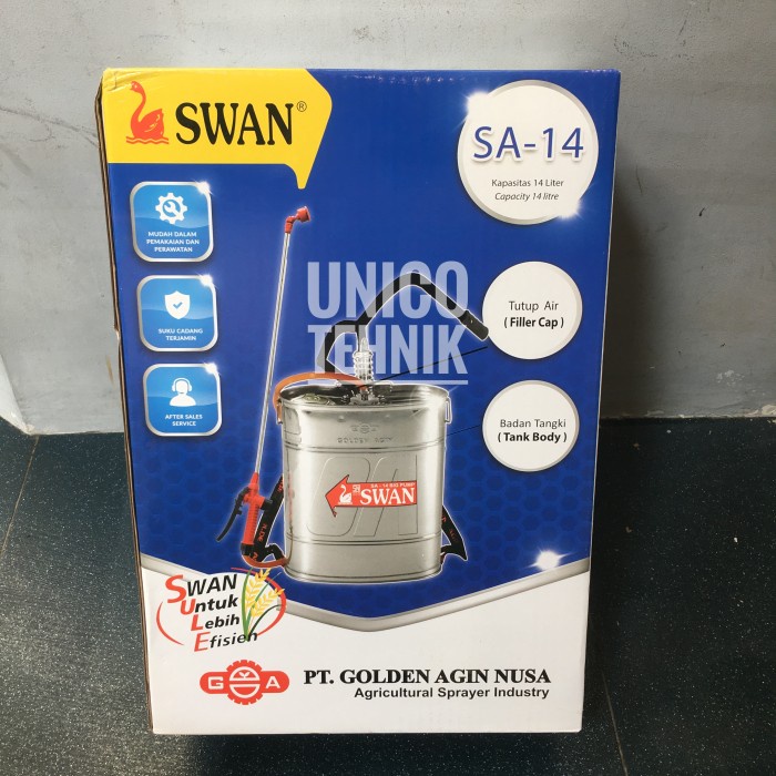 Sprayer swan 14 liter stanless steel manual BEST SELLER