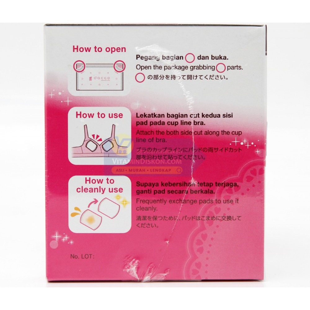 Dacco Mama Pad Flower 3D / Breast Pad Ibu Menyusui