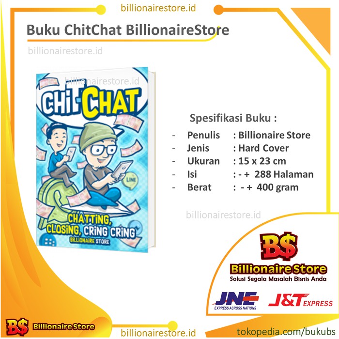 Buku Chit Chat Billionaire Store