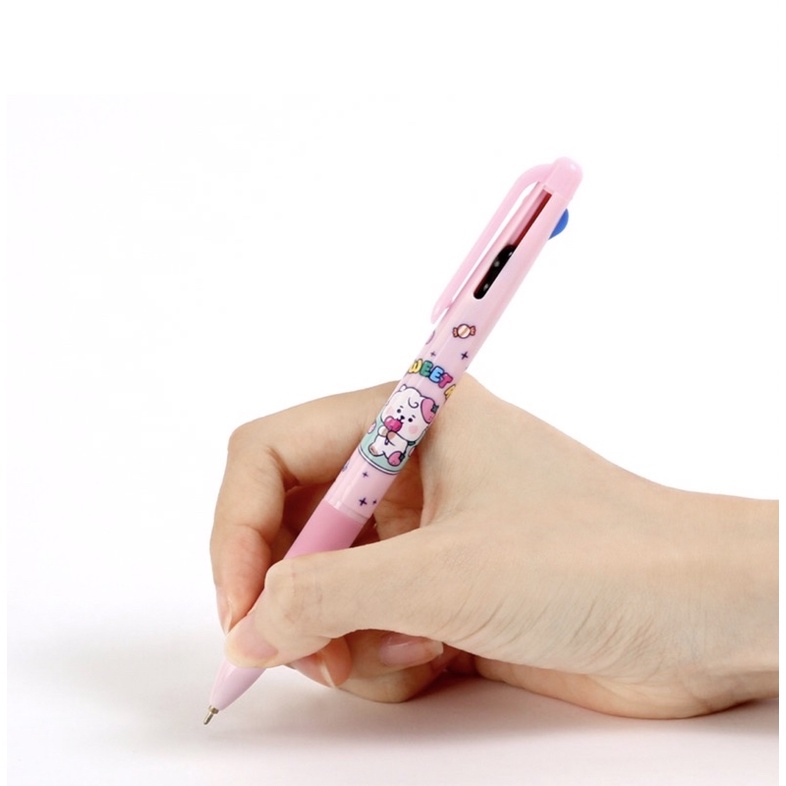 

PO OFFICIAL BT21 3 Color Ball Pen Jelly Candy