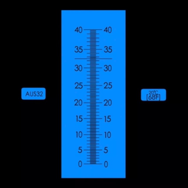 Refractometer Urea 0-40% Concentration