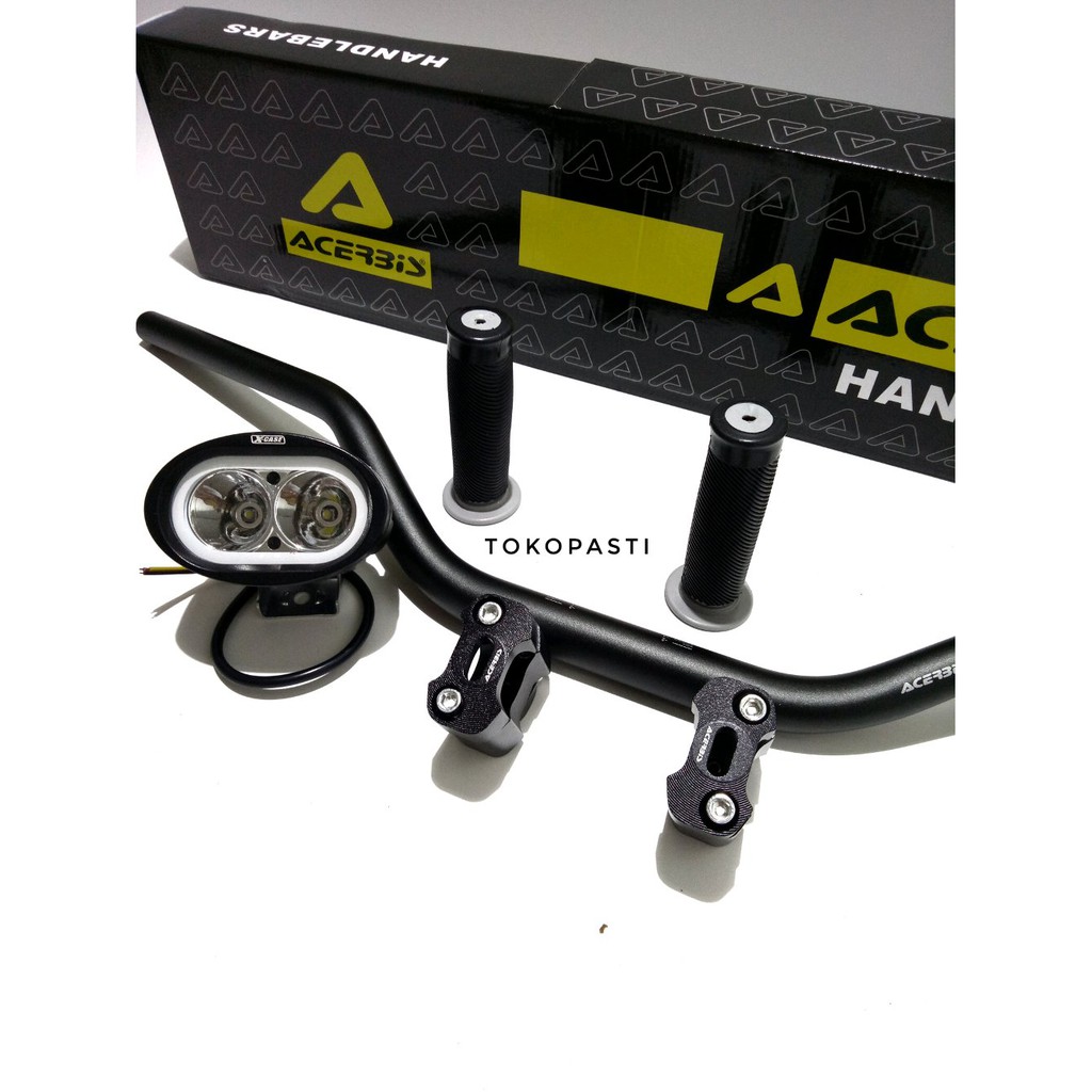 stang fatbar acerbiz plus raiser handgrip motor xabre klx megapro