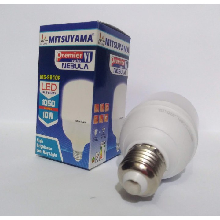 Bohlam NEBULA lampu LED 10 watt MS 9810 Mitsuyama