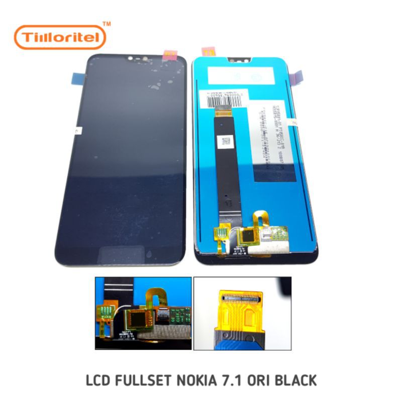 LCD FULLSET NOKIA 7.1 ORI BLACK