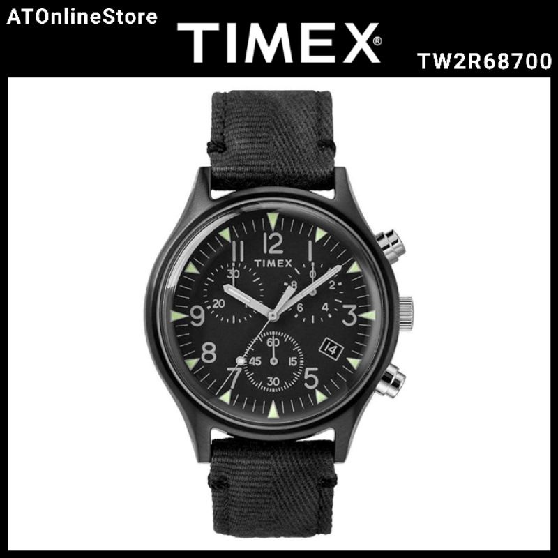 Jam Tangan Pria Timex MK1 TW2R68700 Steel Chronograph ORIGINAL Resmi