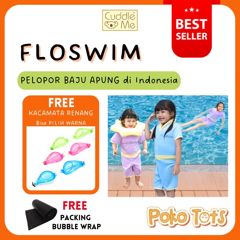 Cuddle Me Flo Swim Baju Renang Pelampung Anak Floating Swimsuit CuddleMe Floswim GoSwim