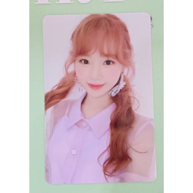 Izone Heartiz/Heart*iz Kim Chaewon Photocard Violeta Ver