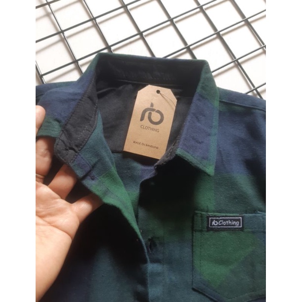 KEMEJA KATUN  FLANEL ANAK LAKI-LAKI &amp; PEREMPUAN LENGAN PANJANG  1-12th