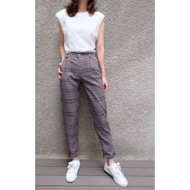 FWR - KYNA CHECKED PANTS BASIC