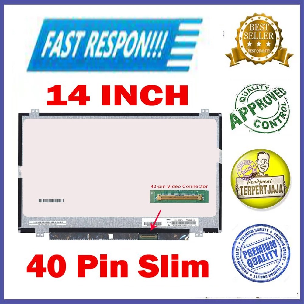 LCD LED LAPTOP 14.0 SLIM 40 PIN