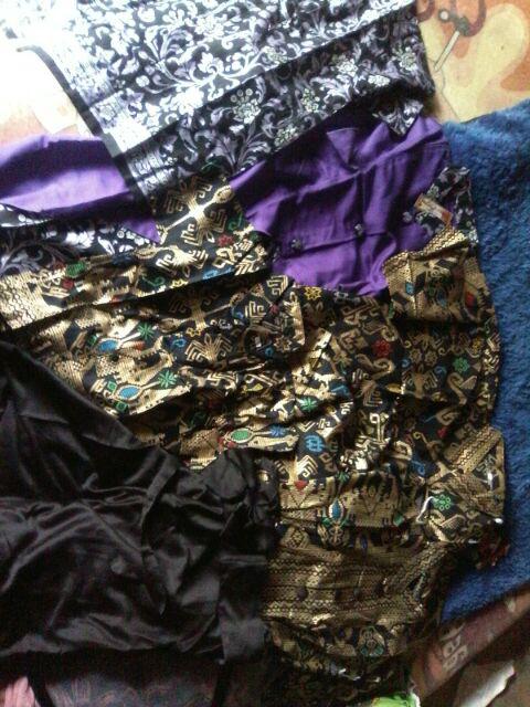 Batik Couple Keluarga Maura Gamis Prodo Modern Seragam Gayatri Kerja Sania Ori Ramadhani Rafa Family