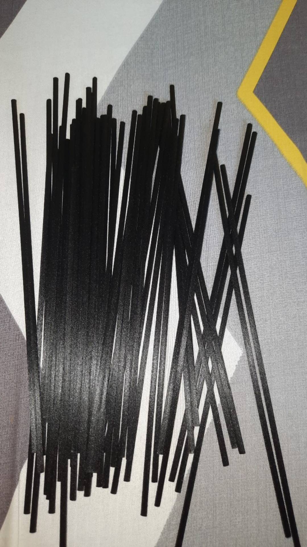 Stick Diffuser Bahan Rotan Fiber Reed Warna Hitam Ukuran 20cm 3mm Handmade Untuk Dekorasi Rumah