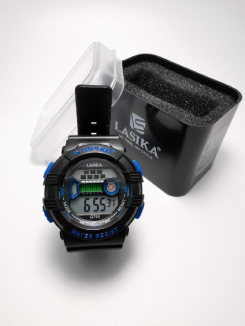 Jam Tangan Anak TK SD Lasika 795 original anti air sport watch