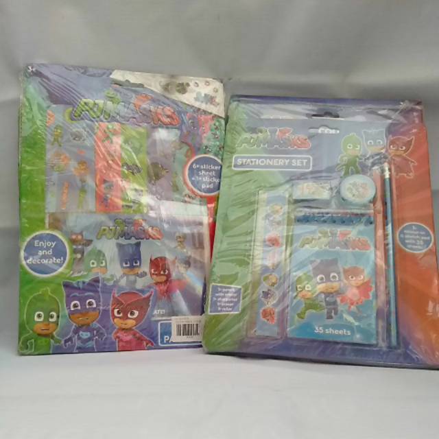 

Stationary seri Pj mask