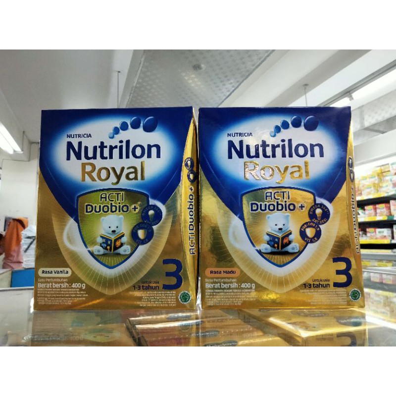 

Nutrilon Royal 3 Madu dan Vanila 400gram