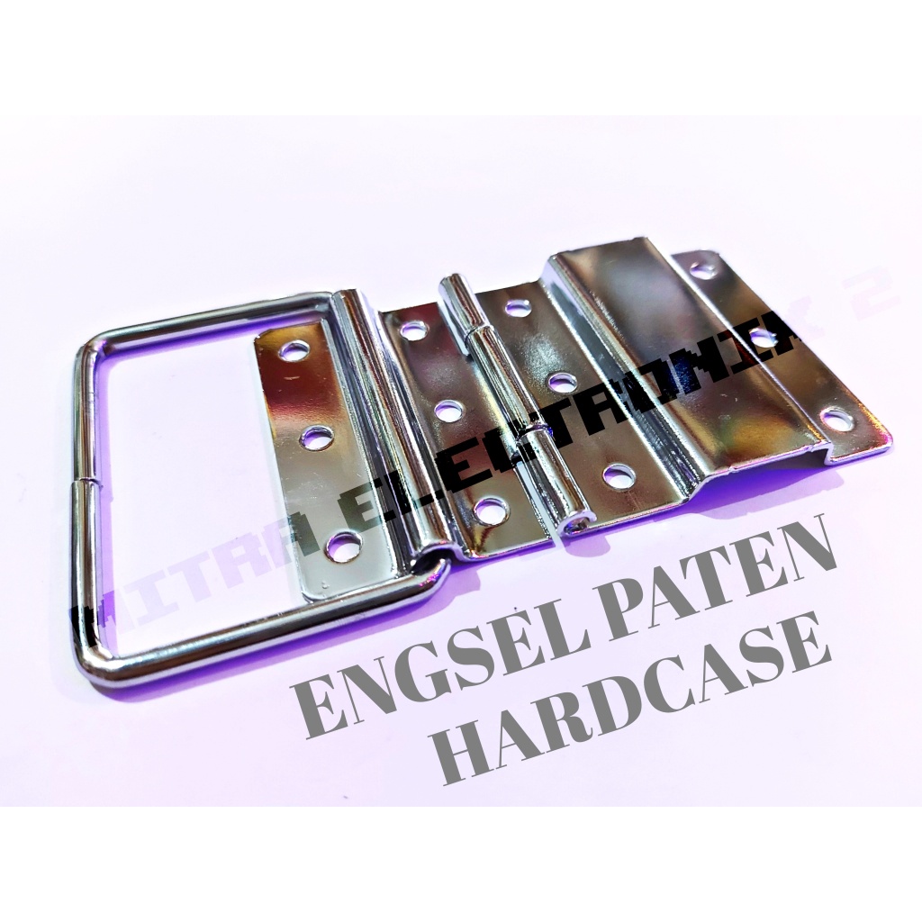 ENGSEL PATEN BESAR HARDCASE FLIGHTCASE CROME SILVER TEBAL