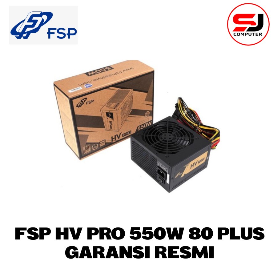 Power Supply FSP HV PRO 550W - 85+ Original