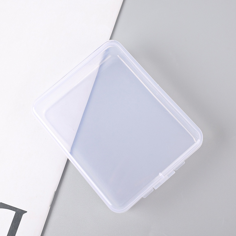 [Japanese INS Style Desktop Storage Box][Transparent PP Empty Box] [Mini Foldable Sundries Storage Basket] [Desktop Cosmetics, Jewelry, Office Stationery assortment organizer Container]