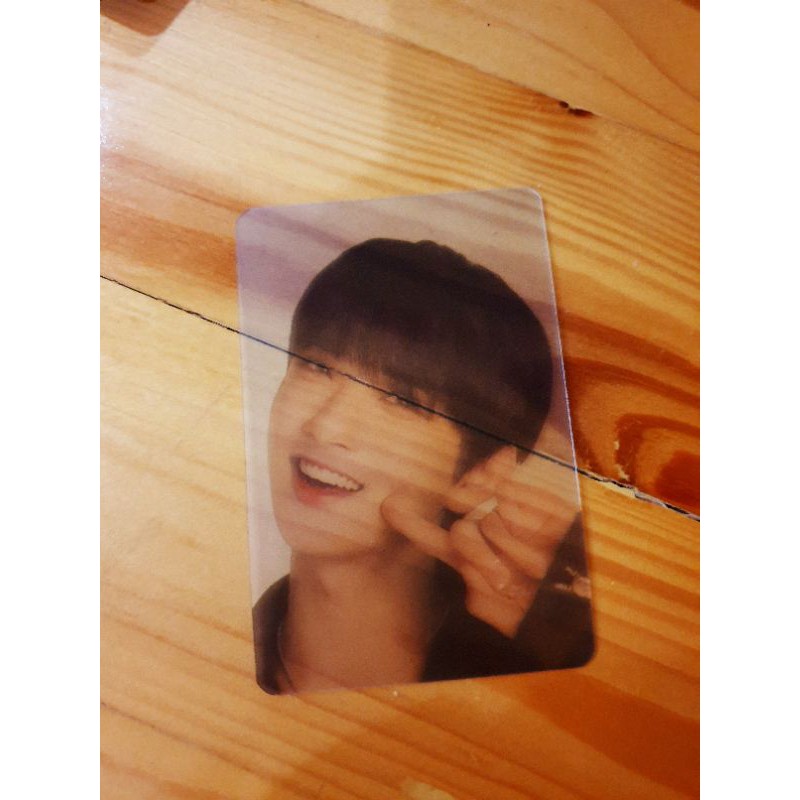 TRANSPARENT CARD KPOP SEVENTEEN IDEAL CUT CONCERT WONWOO JOSHUA HOSHI VERNON